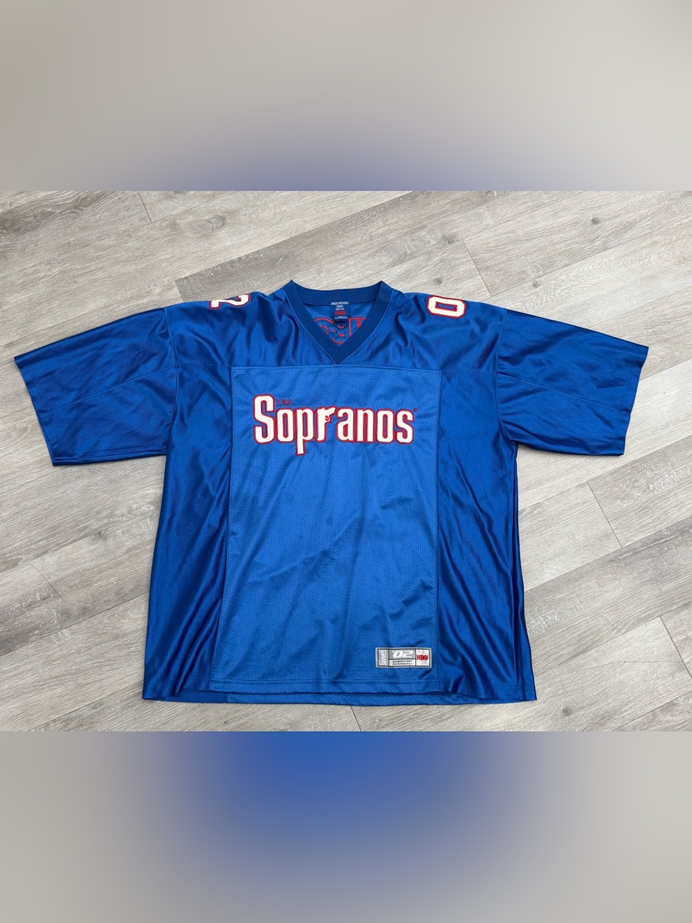 HBO The Sopranos Season 2 Promo Football Jersey TV Show Men Size 3XL Exclusive